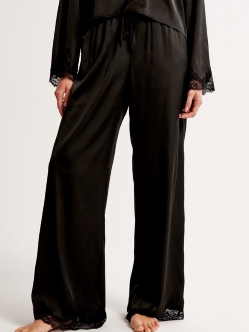 Abercrombie Lace and Satin Sleep Pant